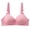 09-B, variant on dmqupv Push Up Sports Bras for Women Steel Ring Thin Women Bra Front Button Breathable Gathers Underwear Comfort Bra Watermelon Red 38/85BC