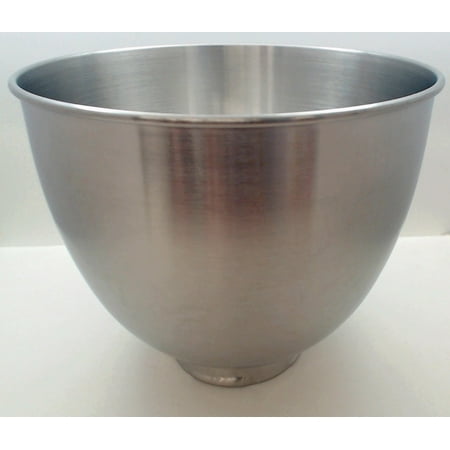 

W10747040 3.5 Quart Stainless Steel Bowl fits Whirlpool KitchenAid Stand Mixer