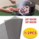 thumbnail image 1 of Polymères de grill antiadhésifs pour barbecue, éponge réutilisable, haute température, cuisine en plein air, livres, accessoires de barbecue, 2 pièces30x40cm-1PC He Qiyong unisex, 1 of 1