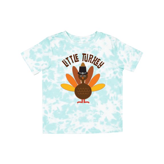 Inktastic Little Turkey Thanksgiving Boys or Girls Toddler T-Shirt