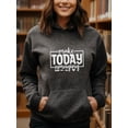 thumbnail image 3 of Retro Xmas Christmas Hoodie for Men Women, Holiday Pullover Hooded Sweatshirt, Cozy Cotton Poly Blend, Funny Winter Xmas Gift Outfit, 3 of 5