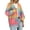 4808-Rainbow, variant on CASSIE LIZ Plus Size Sweaters Fall Cardigans for Women Fashion Open Front Cardigans Casual Womens Winter Long Sleeve Lightweight Knit Holiday Sweaters with Pocket Solid/Plaid/Leopard/Floral (XL-5XL)