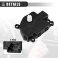 thumbnail image 4 of Reemplazo del actuador de mezcla de puerta de aire del calentador HVAC del automóvil para Ford F-150 2004-2008 No.9L3Z19E616E, 4 of 7