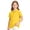 Yellow #141, variant on Girls School Uniform Polo Shirt Casual Summer Short Sleeve Comfy Pique Knit Top Back to School Outfit