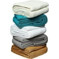 Eurotex Premium Cotton Blankets for Twin Size Bed AllSeason 100