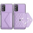 thumbnail image 5 of Allytech Galaxy S20 FE 5G/ S20 Lite Wallet Case with Hand Wrist, Back Cover Cards Slots Holder Luxury PU Leather Shockproof Anti-Scratch Bumper Phone Case for Samsung Galaxy S20 FE 5G/ S20 Lite,Purple, 5 of 8