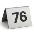 thumbnail image 1 of 25 Pcs Stainless Steel Table Numbers Stable Base Multipurpose Number Sign For Restaurant Hotel Cafe Guanguan 76 to 100, 1 of 4