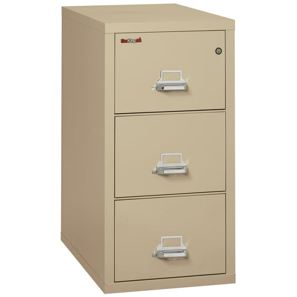 Fireking 3 Drawer Letter 31" D Classic Vertical fireproof File