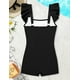 thumbnail image 5 of Traje de baño de una pieza Aulyffo para niñas, tallas 11-12 años, negro, 5 of 9
