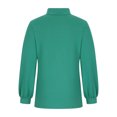 thumbnail image 6 of HAiming Sweatshirts for Women Puff Long Sleeve Turtleneck Pullover Tops 2025 Fall Plus Size Loose Casual Clothes, 6 of 7