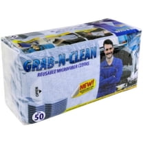 Viking Car Care Grab-N-Clean 50 Pack Microfiber, 12" x 12"