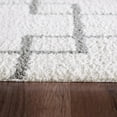 thumbnail image 2 of Dynamic Rugs SI245901119 2 ft. x 3 ft. 3 in. Silky Shag 5901 Rectangle Contemporary Rug - 119 Ivory & Silver, 2 of 2