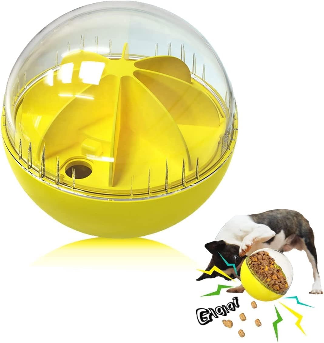 Treat Dispensing Dog Toys, Treat Ball for Large, Medium, Small Dogs, Dog Puzzle and Slow Feeder Dog Treat Ball, Mentally Boredom Stimulating Toys for Dogs, Dog IQ&Enrichment Toys for Smart Dogs