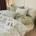 thumbnail image 2 of Namzi Bed Sheets Set, Bedding Sheets Pillowcases Kit, Twin Bed Set, Hotel Bedding, Home Decor(Green), 2 of 4