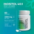 thumbnail image 4 of Primetech Nutrition Myo Inositol Y D Chiro Inositol 40:1 En Polvo, 60 Porciones, Sin Aditivos, 4100 Mg Por Porción, 4 of 5