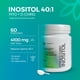 thumbnail image 4 of Primetech Nutrition Myo Inositol Y D Chiro Inositol 40:1 En Polvo, 60 Porciones, Sin Aditivos, 4100 Mg Por Porción, 4 of 5