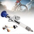 thumbnail image 2 of Durable Multifunctional Lubricant Injector Tool for Mountain Bike Maintenance Steel Chrome Finish Compact Design Bicycle Grease Gun, 2 of 5
