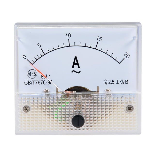 Unique Bargains AC 0-20A Panneau Analogique Ampèremètre 85L1