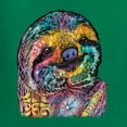 thumbnail image 2 of Funny Neon Sloth | Dean Russo Art Animal Lover Mens Sleeveless Top, Kelly, 3XL, 2 of 5