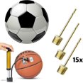 thumbnail image 2 of 15 pieces of professional needles to inflate footballs, basketballs, volleyballs and all balls, 2 of 5