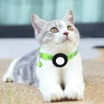 thumbnail image 2 of Pet Collar under $5! Yrmaups Reflective Cat Collar with Address Pendant, Airtag Cat Collar with Bell, Adjustable Breakaway Safety Collar for Pets, GPS Tracker Compatible, Night Safety Collar, 2 of 2