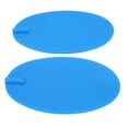 thumbnail image 4 of 2 almohadillas de electrodos de silicona para fisioterapia, color azul, ovaladas, 95 x 160 mm, 4 of 14