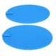 thumbnail image 4 of 2 almohadillas de electrodos de silicona para fisioterapia, parches de electrodos ovalados azules para el cuerpo, 95 x 160 mm, 4 of 10