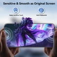 thumbnail image 6 of Innens Screen Protector for iPhone 15 Pro Max/15 Pro/15 Plus/15 Tempered Glass Film, Clear, 6 of 16