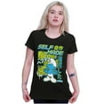 thumbnail image 4 of The Smurfs Cool Kanji Self Made Women's T Shirt Ladies Tee Brisco Brands S, 4 of 5