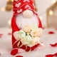 thumbnail image 4 of Adornos para el Día de San Valentín, muñecos sin rostro, luces decorativas, adornos de gnomo enano Rodolfo, regalos de San Valentín, adornos para muñecos., 4 of 6