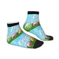thumbnail image 3 of Bingfone Happy Easter Design Patterned Men'S Women'S Casual Cotton Socks, 3 of 9