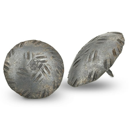 

La Frontera Series | 2 Round Decorative Nails & Clavos