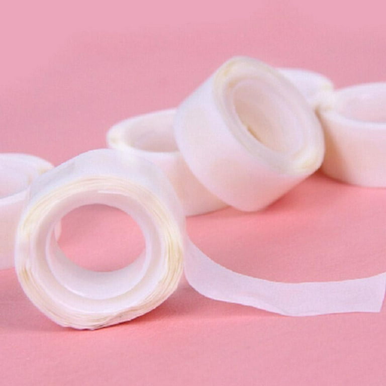 EXCEART 20 Roll Glue Points Tape Balloon Chain Tape Glue Adhesive Points  Tape Balloon Glue White Decorate Dot