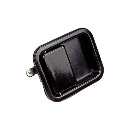 Tj Wrangler Black Half Door - Dorman 79399 Exterior Door Handle For Jeep Wrangler (TJ), Smooth Black, Metal
