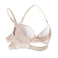 thumbnail image 6 of LLYWEY Wireless Breathable Bra Bras No Underwire No Padding Ladies Bralette Bra Style-1090 Women Molded Cup Bra Feature Adult Female Bralette Sports Bras Beige 36B, 6 of 6