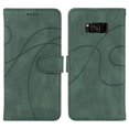 thumbnail image 1 of Étui à Rabat pour FOXDOCK Samsung Galaxy S8 avec Fentes pour Cartes et Support, Effet Peau à Peau en Cuir, 1 of 5
