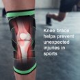 thumbnail image 4 of Protector de rodilla para adultos, soporte para rodillas, correa protectora para deportes de fitness al aire libre/interior (L), 4 of 8
