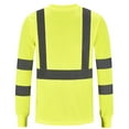 thumbnail image 4 of AYKRM Safety T Shirt Reflective High Visibility hi vis Long Sleeve T Shirt (XS-6XL), 4 of 5