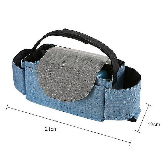 Bolsa colgante para coche de bebé, bolsa de almacenamiento para biberones, vasos de agua, accesorios para cochecito de bebé