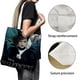 thumbnail image 3 of Witch Cruella Bolso de tela con estampado de lienzo para mujer, bolsa de compras reutilizable y estética, con cremallera interior, regalo para mujer,40*45cm., 3 of 6