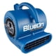 thumbnail image 1 of BlueDri Max Storm 25 1/4 HP, 900 CFM ventilador de aire para restauración de daños por agua, secador de alfombras, piso, uso doméstico y plomería, azul, BD-MS25, grande, 1 of 5