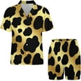 thumbnail image 3 of Sdmnsg-T Chicken And Rooster Women Pajama Set Short Sleeve Comfy Pjs Sets 2 Piece Lounge Set, 3 of 8
