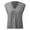 Gray, variant on Aayomet Womens Sweater Vest Sleeveless V Neck Ribbed Knit Split Pullover Sweater Vest Blouse (Gray, XXL)