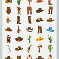 thumbnail image 4 of 35pcs-50pcs Rustic Stickers Cowboy Kids Stickers Decals Hat Stickers Wild West Stickers for Laptops Suitcases Fridge, 4 of 9