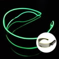 thumbnail image 4 of Gafas de sol luminosas LED, gafas con visera electrónica, estilo , Punk, para Cosplay, Halloween, bares, clubes, regalos jinwen Gafas de sol luminosas, 4 of 8