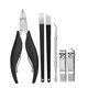 thumbnail image 1 of Thick Nail Tool Kit Pedicure Knife Nail Cutter Cuticle Manicure Kit Foot Care Tools Toe Nail File, 1 of 4