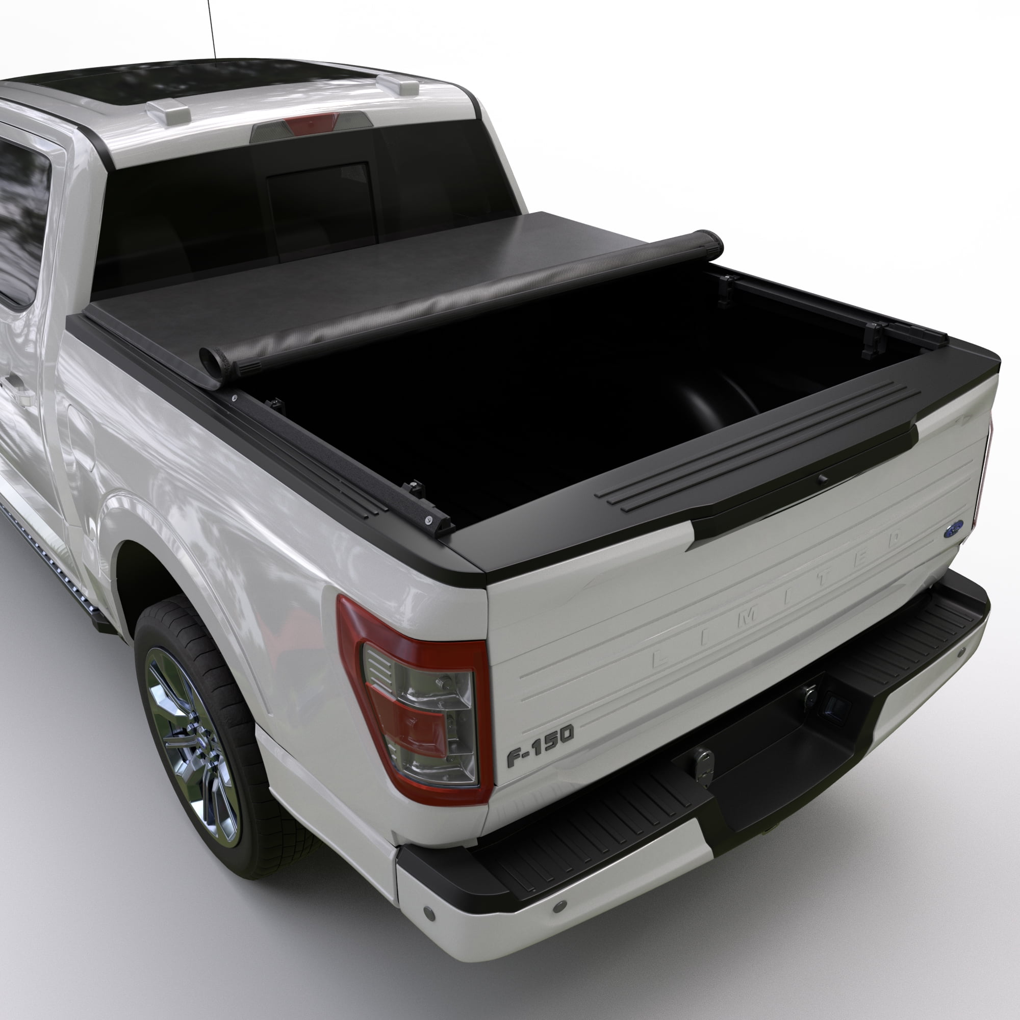 Toptiny Soft Roll Up Tonneau Cover Fits 2015-2026 Ford F-150 6.5' Bed waterproof
