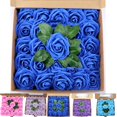 thumbnail image 3 of Artificial Multi-Color Rose Head with stems DIY for living room and wedding decoration, 3 of 7