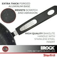thumbnail image 4 of THE ROCK by Starfrit 030903-002-0000 The Rock by Starfrit 7-Piece Cookware Set with Bakelite Handles, 4 of 6