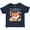 Navy Blue, variant on My Abuela Loves Me- little fox Boys or Girls Toddler T-Shirt